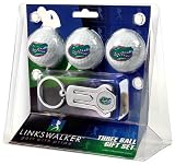 Florida Gators 3 Golf Ball Gift Pack w/ Hat Clip - NCAA College Athletics