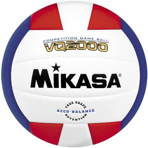 Mikasa VQ2000 Micro Cell Indoor Volleyball Red/White/Blue