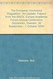 Comparative and international insolvency law : central themes and thoughts