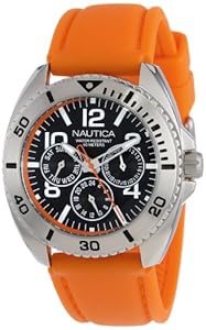 Nautica Men's N11606G Sport Ring Box Set Classic Analog Multi-Function Watch