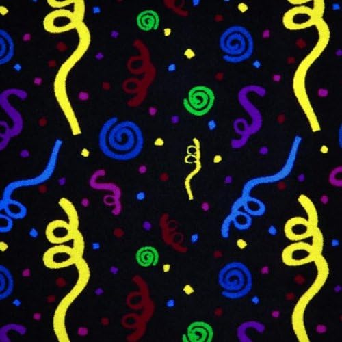 Joy Carpets - Swirled ( Fluorescent ) - 6' x 9'