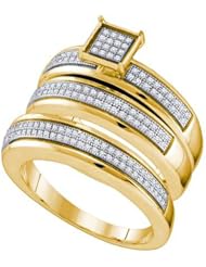 0.48CTW DIAMOND FASHION TRIO SET
