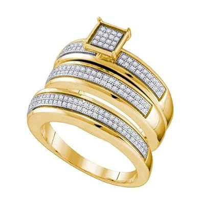 Cheap Girls Jewelry 0.48CTW DIAMOND FASHION TRIO SET For Sale