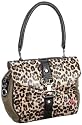 Poodlebags Funkyline - natural wild - Thursday - 3FU0212THURT, Damen Henkeltaschen, 32 x 14 x 28 cm (B x H x T)