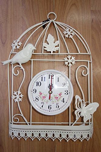 Victorian Era Style Wall Clock Birdcage Look Shabby Chic., Beautiful Cottage Look