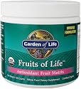 Fruits Of Life - ORGANIC Whole Food Supplement, Antioxidant by Garden of Life (150 g) Powder - IMPROVED FORMULATION