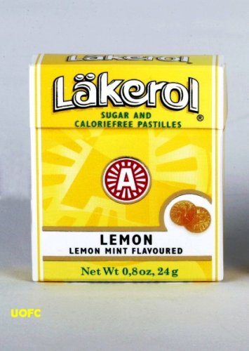 Lakerol Lemon-Mint (24) by Sugar-Free Candy