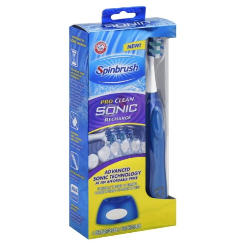 SpinBrush Pro Clean Sonic Rechargeable Toothbrush 1 ea