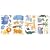 RoomMates RMK1136SCS Jungle Adventure Peel & Stick Appliques