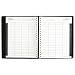 AT-A-GLANCE Daily Appointment Book 2016, Eight Person Group Planner, 8-1/2 x 10-7/8 Inches, Black, 2 Book Set (70-212-76)