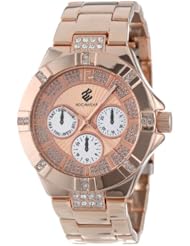 Rocawear Womens RL0108RG1-471 Stylish Bracelet Enamel Bezel Watch