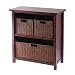 Winsome® Milan Storage Shelf with 3 Baskets