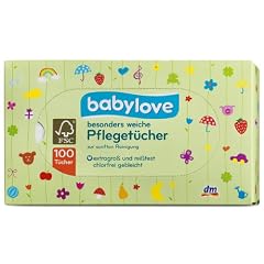 Babylove Babypfleget�cher, 2er Pack (2 x 100 St�ck)