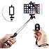 Selfie Stick, URPOWER Extendable Selfie Stick with Bluetooth Remote Shutter for iPhone 6s plus 6s 6 plus 6 5s 5c 5 4s 4, Samsung Galaxy Note S4 S5 S3 S2