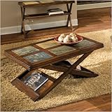 Cocktail Table w/ Casters by Standard Furniture - Medium Wood (24331)