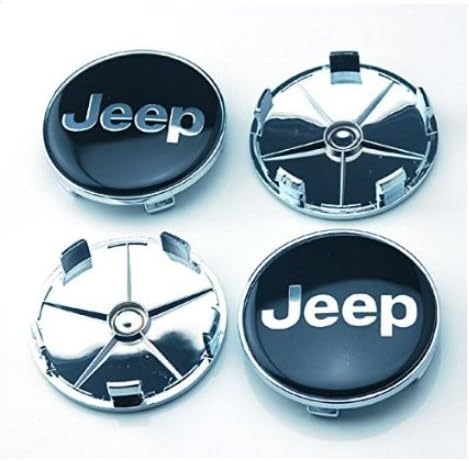 4pcs W079 68mm Emblem Badge Wheel Hub Caps Centre Cover JEEP Che
