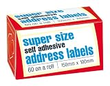60 Large Self Adhesive Address Labels