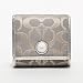 NY直輸入 日本未発売カラー コーチ (COACH) コーチ 財布 POPPY SIGNATURE SATEEN METALLIC INTERNATIONAL MEDIUM WALLET コーチ ポピー シグネチャー サティーン メタリック インターナショナル ミディアム ウォレット