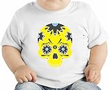 Sugar skull オーガニックベビーTシャツ 12 - 18 Months