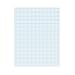 Ampad 15 Pound Quadrille Pad with 4 Squares per Inch, Letter, White, 1 50-Sheet Pad/Pack (22-030C)
