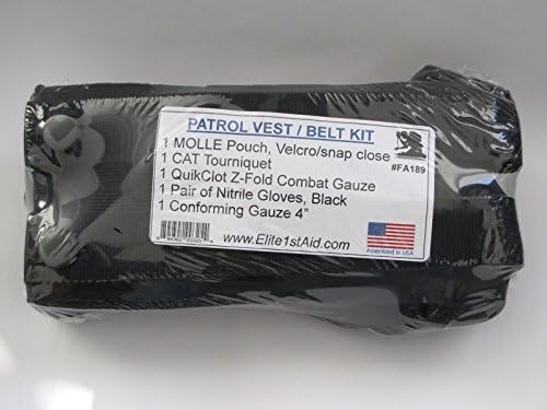 Elite First Aid - Law Enforcement IFAK Service Belt Kit