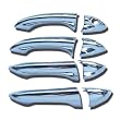 Custom Chrome Door Handle Cover BMW 5 Series 2004-2007 Covers Chrome Handles