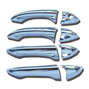 Custom Chrome Door Handle Cover BMW 5 Series 2004-2007 Covers Chrome Handles