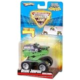 Hot Wheels Monster Jam GRAVE DIGGER 1:64 Scale Deluxe Jumpers Collectible Truck