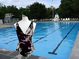 It Figures! Tummy Thinner Collection Vintage Print Floral Tank Swimsuit RETAIL VALUE $110