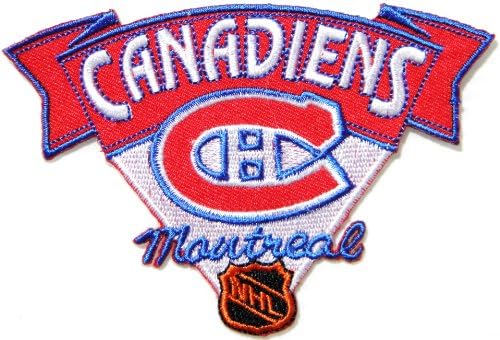 CANADIENS Montreal NHL Hockey Team Logo Sign Patch Iron Applique Embroidered Jacket T shirt Gift