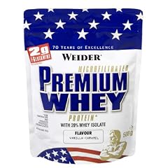 Weider Proteinpulver Premium Whey, Vanille - Caramel, 500 g
