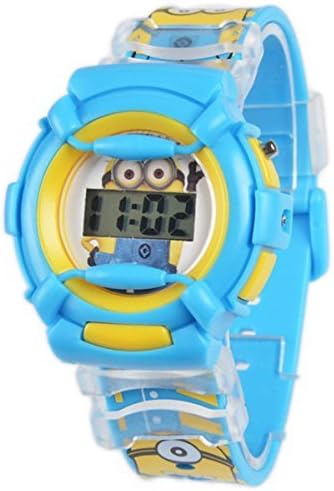 HAIWANG Despicable Me Cartoon Digital Watch Toy Baby Early Development Toy