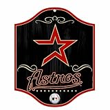 MLB Houston Astros 11-by-13 Wood Sign