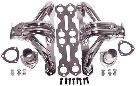 Proheader PH002 - SBC Small Block Chevy Chrome Heavy Duty Block Hugger Headers Set