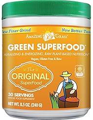 Grocery: Amazing Grass Green SuperFood Original, 30 Servings, 8.5 Ounces - Amazing Grass