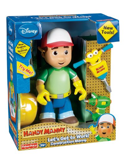 Fisher-Price Disney's Handy Manny Let's Get To Work Construction ...