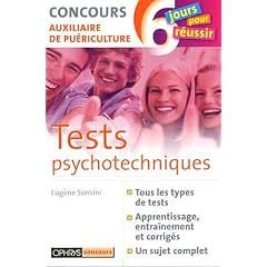 Tests psychotechniques - Concours auxiliaire de pu�riculture