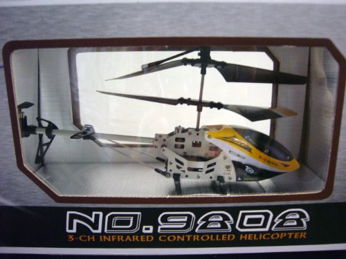 3 Channel 9808 Electric Mini Indoor Co-axial Full Metal Body Frame & Built in Gyroscope R/c Infrared Control Helicopter W/lights 3 Channel 9808 Electric Mini Indoor Co-axial Full Metal Body Frame & Built in Gyroscope R/c Infrared Control Helicopter W/lights
