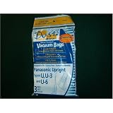 Click here to buy 15 Panasonic Microfiltration Vacuum Cleaner Bags Style U3 U and U6 - 15 Total Bags by EnviroCare.