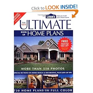 The New Ultimate Book of Home Plans: Lowe's Branded [Bargain Price] [Paperback]