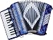 SofiaMari SM-2648 Piano Accordion, White Pearl
