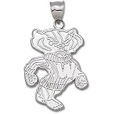 University of Wisconsin Bucky Giant Pendant (Silver)