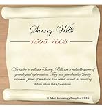 Surrey wills 1595 to 1608