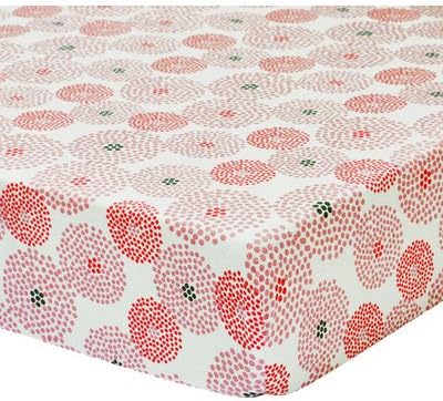 Chloe Jersey Fitted Crib Sheet