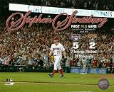Stephen Strasburg Washington Nationals First MLB Game 8x10 Photo