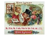 The Latest Brand Cigar Box Label Premium Poster Print, 24x18