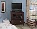 Bush Furniture Sonoma Small TV Stand, Mocha Cherry Veneer