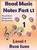 Read Music Notes Fast Level 1 - My Unique Method - Read Music Notes like Names of People: Music Theory