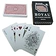One Red Deck- Royal Plastic Playing Cards w/Cross Pattern