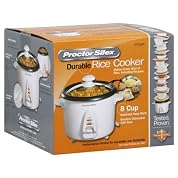 Proctor-Silex Rice Cooker, Durable, 8 Cup